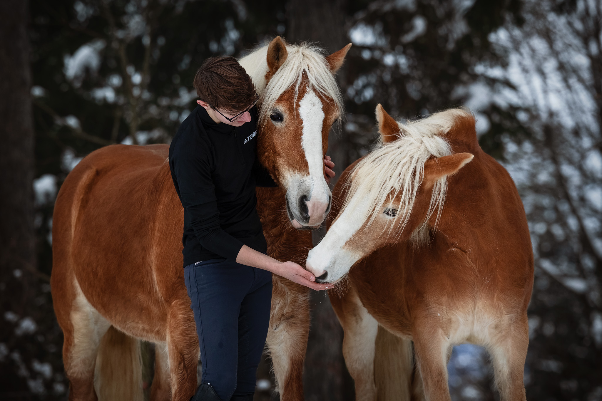 Jakob mit Esme & Riley