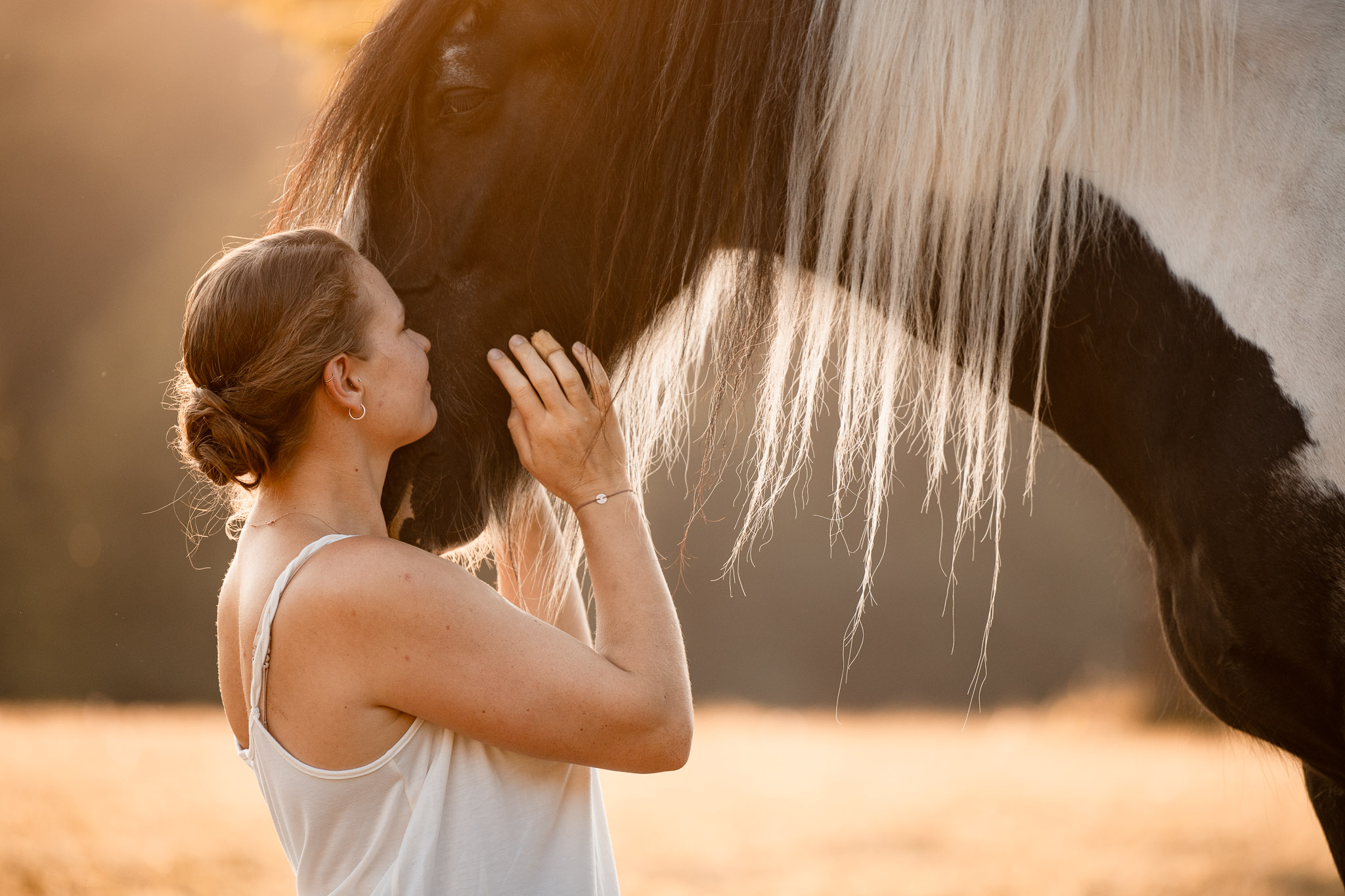 Fotoshooting mit Pferd